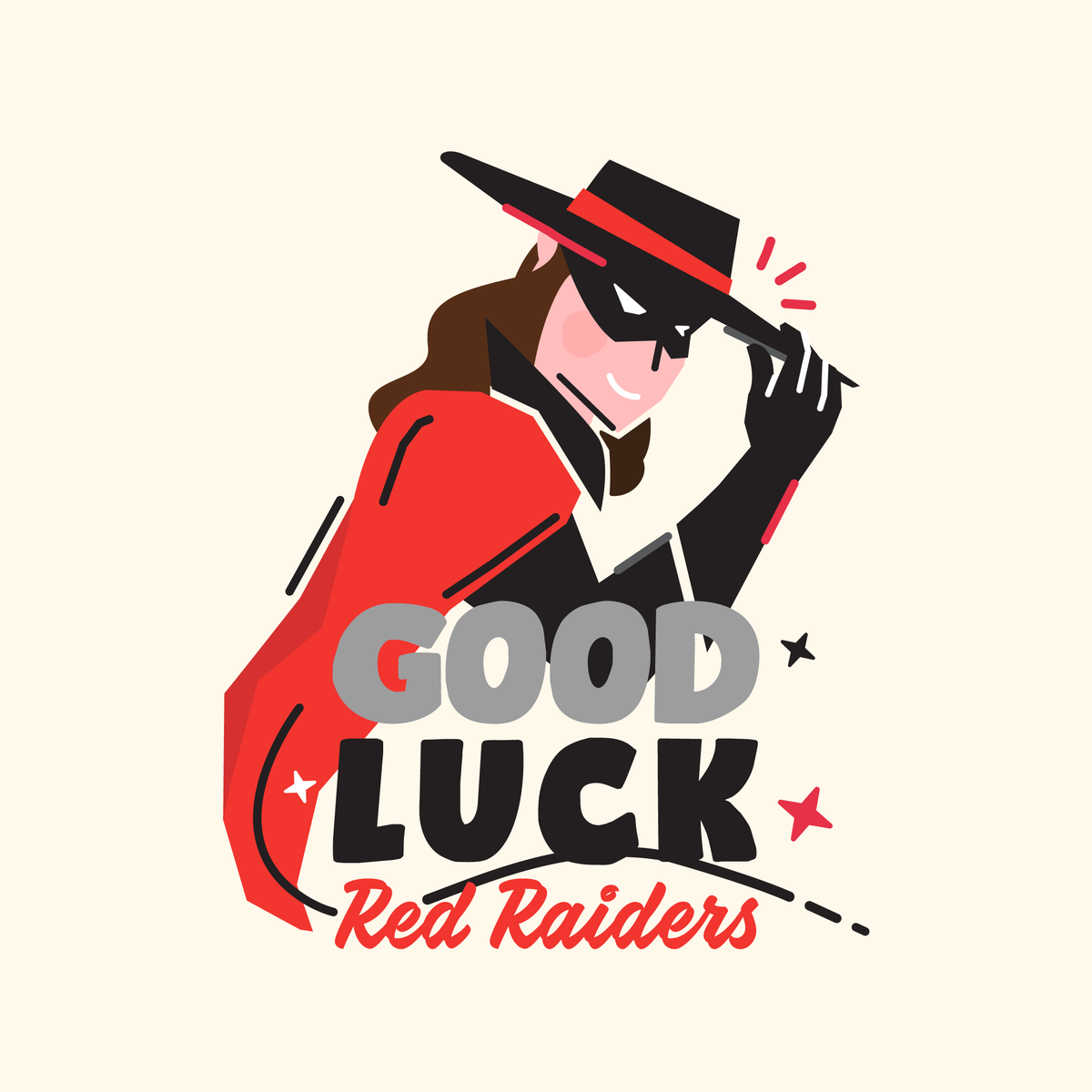 Best of luck on finals, Red Raiders! End the semester the right way. 👊