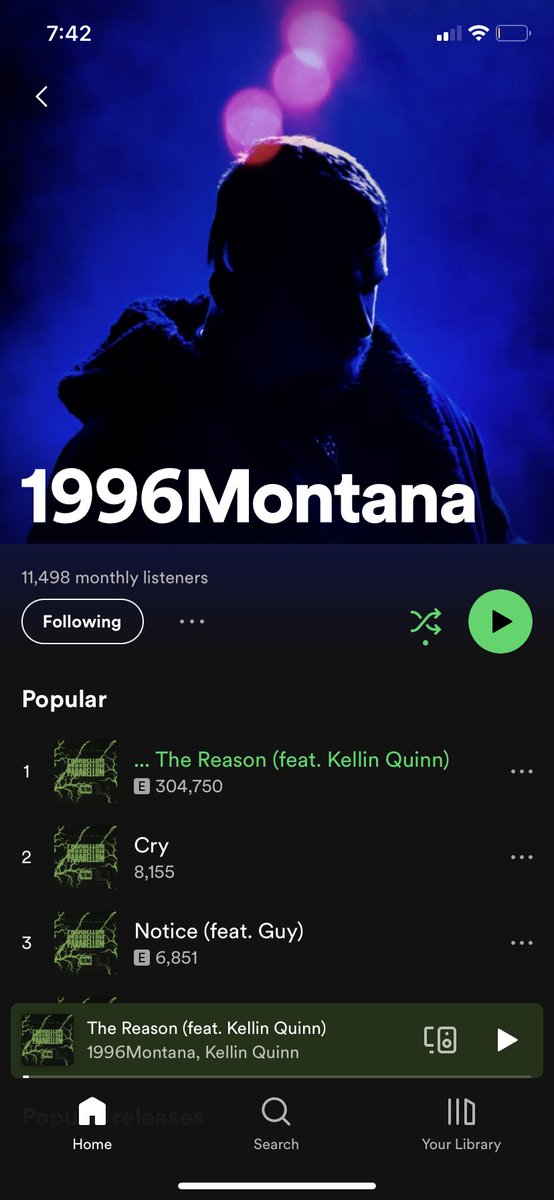 Thank y’all for 300k let’s get it to a half a mill!!! Shoutout <a href="/Kellinquinn/">K𝐞𝐥𝐥𝐢𝐧 Q𝐮𝐢𝐧𝐧</a> for giving this track tht xtra magic!!! 🖤🖤