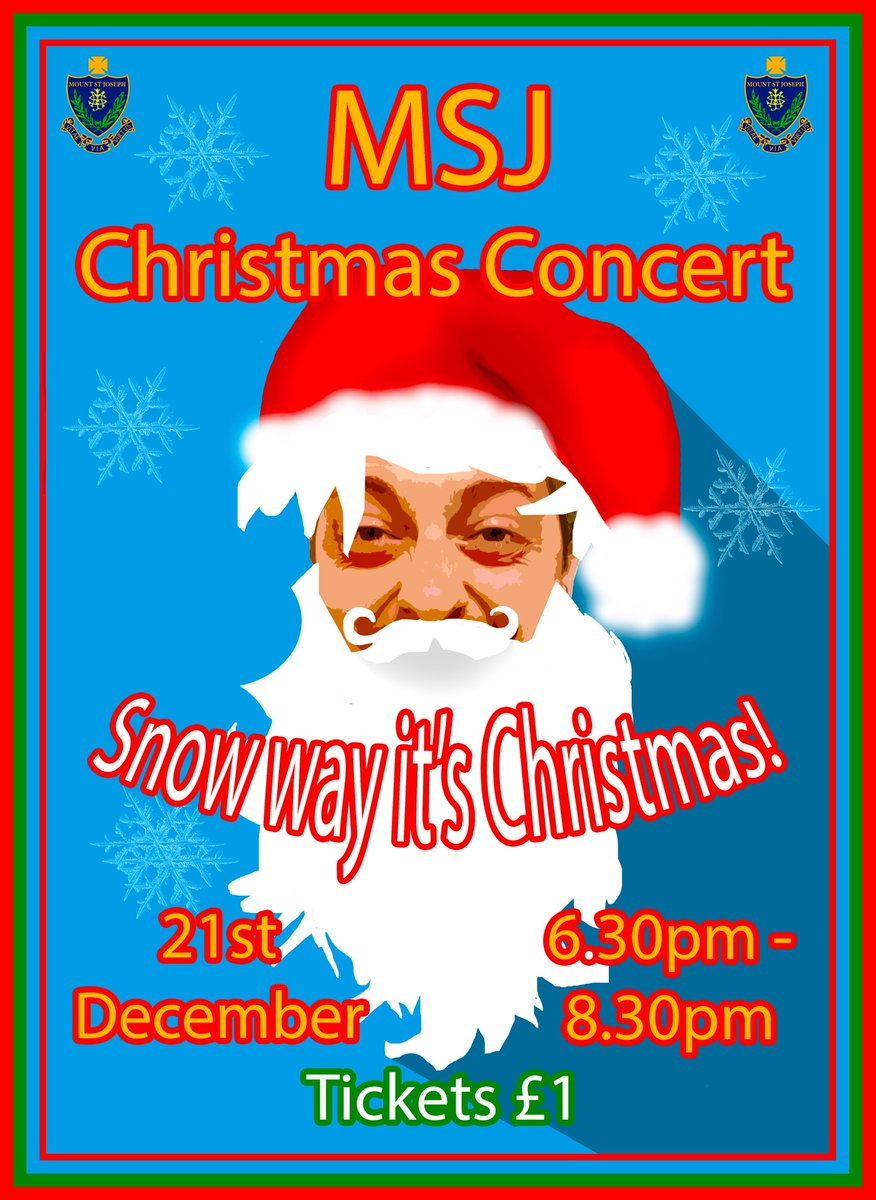 MSJBolton's tweet photo. The Mount St Joseph Christmas concert will be taking place on the 21st of December, grab your tickets early to avoid disappointment. #MSJCommuinty #ChristmasConcert #MSJam https://t.co/bU2VE17vxd