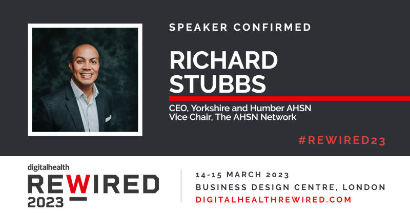 DHRewired's tweet photo. 💥New #REWIRED23 speaker confirmed

@richarddstubbs, CEO @YHAHSN will discuss the role of digital technology in tackling health inequalities on 14 March at #REWIRED23 

👉Register your place: https://t.co/oQEL3a6Wn7 https://t.co/5TExQFrQcO