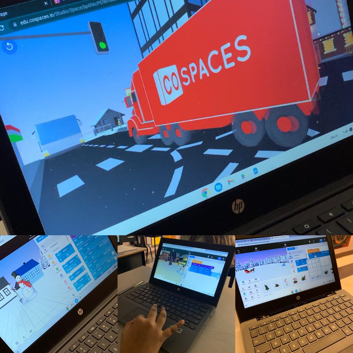 Cospaces edu on twitter rt peterfday6 students at sherwoodparkec