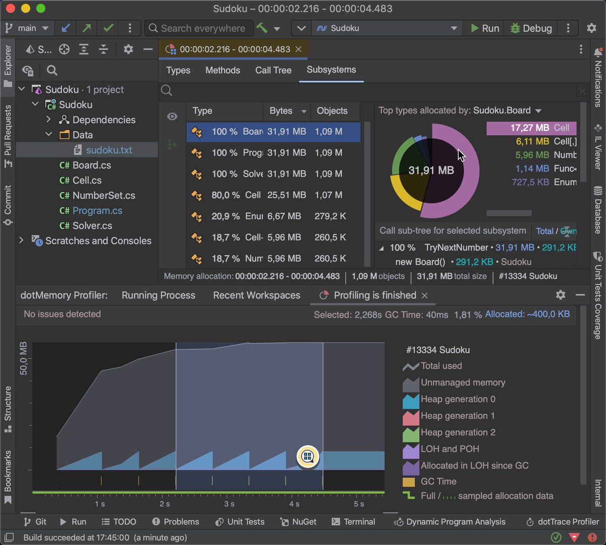 JetBrainsRider's tweet photo. @dotMemory – Rider’s built-in memory profiler plugin – is finally available on macOS and Linux inside Rider 2022.3. 🎉
Here’s how you profile #dotnet code using dotMemory in Rider: https://t.co/gJsO2kdoWr https://t.co/4Hcb3IhAln