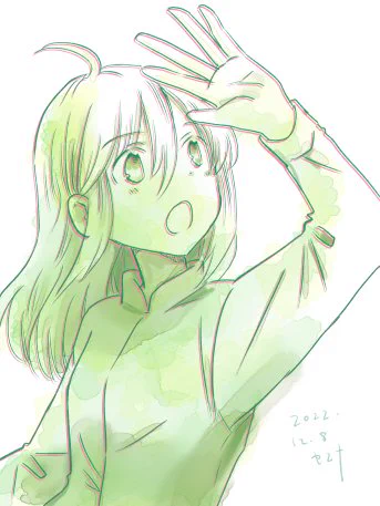 #100日チャレンジ67日目。みどりのひかり。 