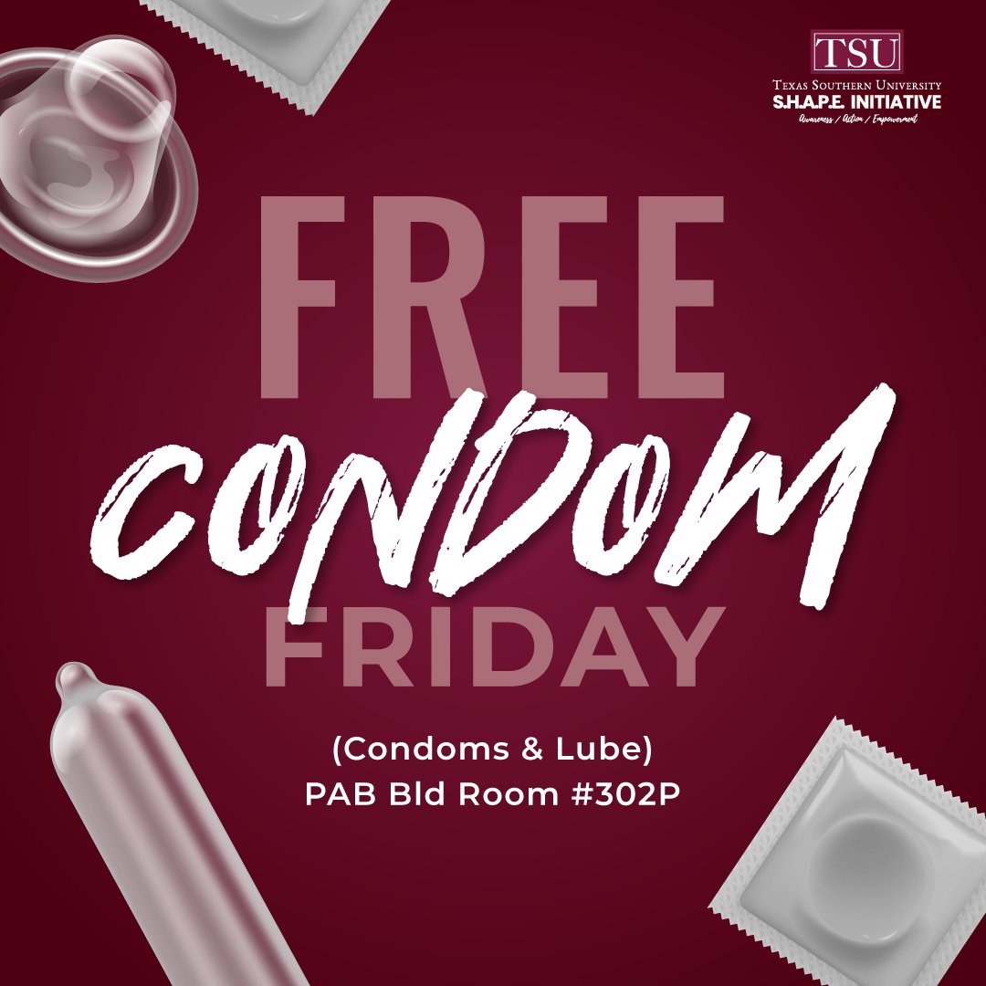 ShapeTsu's tweet photo. Listen, Linda…
Before you release this weekend, come get some things to ensure you are covered.
Get our drift? 😉
#FreeCondomFriday #TimetoRelease #ExamTime #PrEPtoday https://t.co/eN5nYXyzWM
