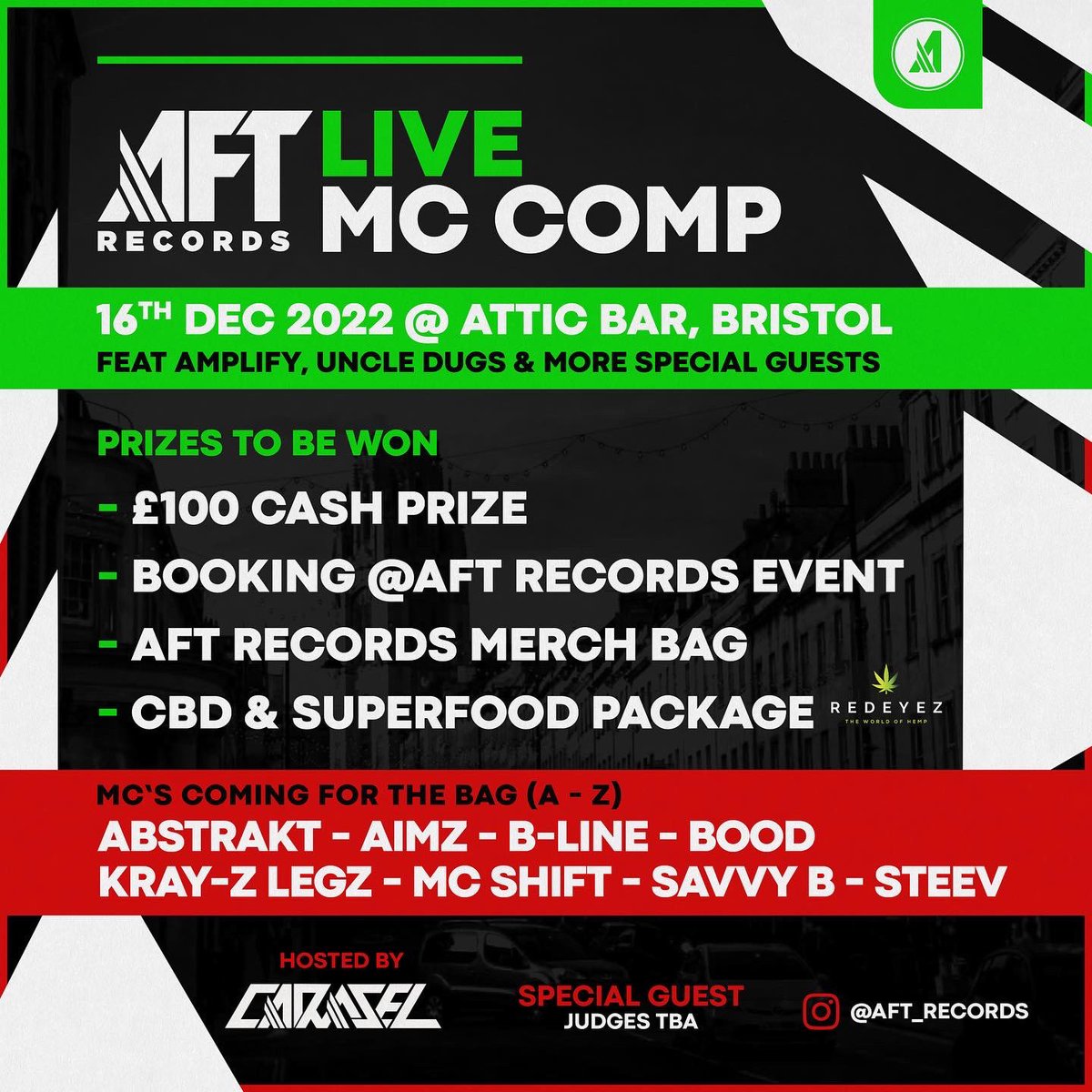 Mc comp live next Friday 🚀