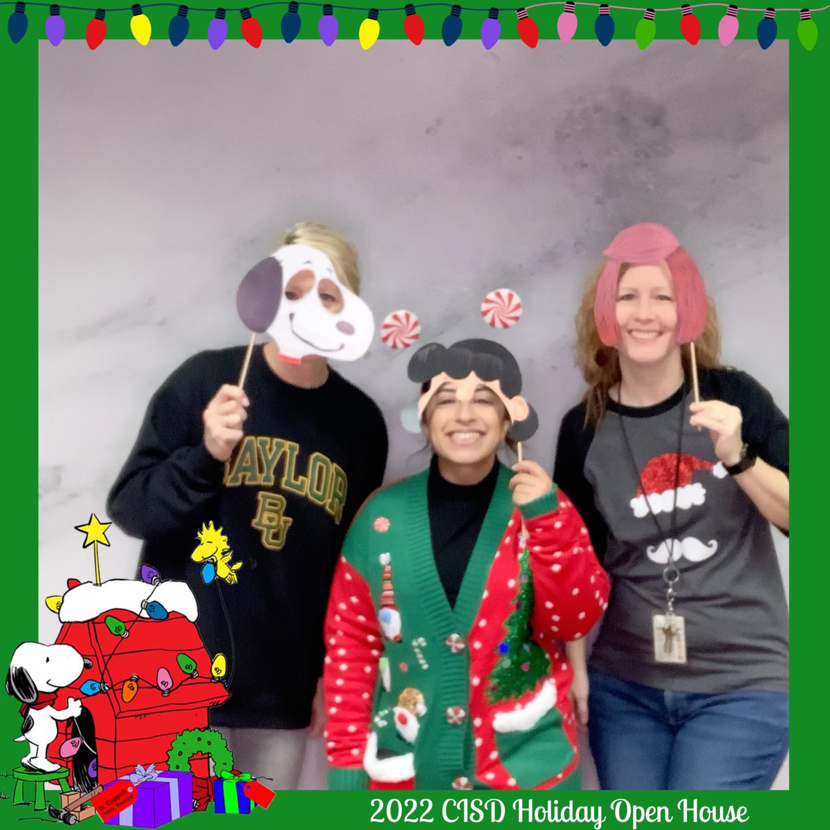 Fun with Friends at the @Coppellisd Holiday Open House! 🎄❄️☃️♥️