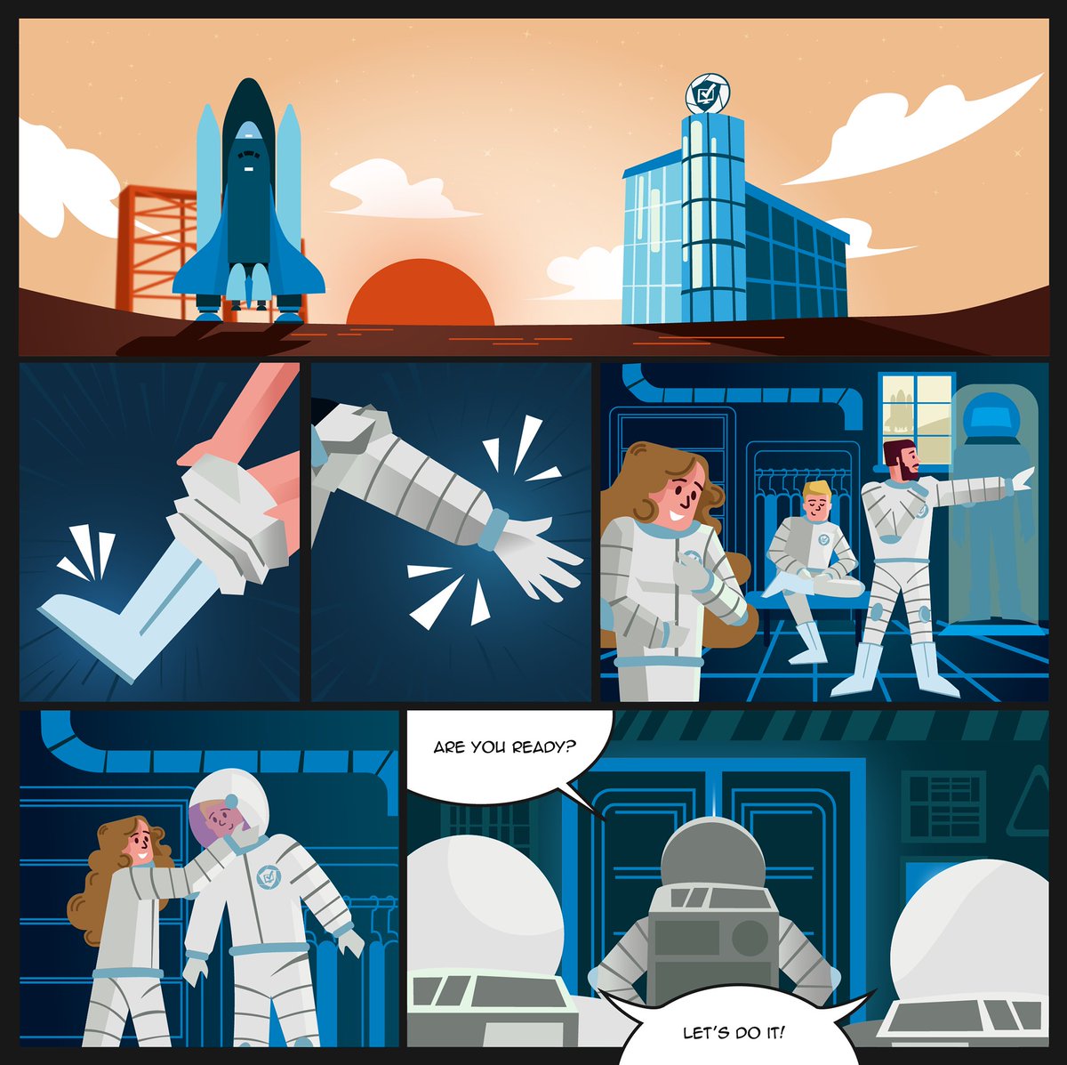 PatchMyPC's tweet photo. We're heading to Mars! Join us on the journey in a 5-part comic series. Are you ready? #patchmypc https://t.co/OxPXfCqJiC