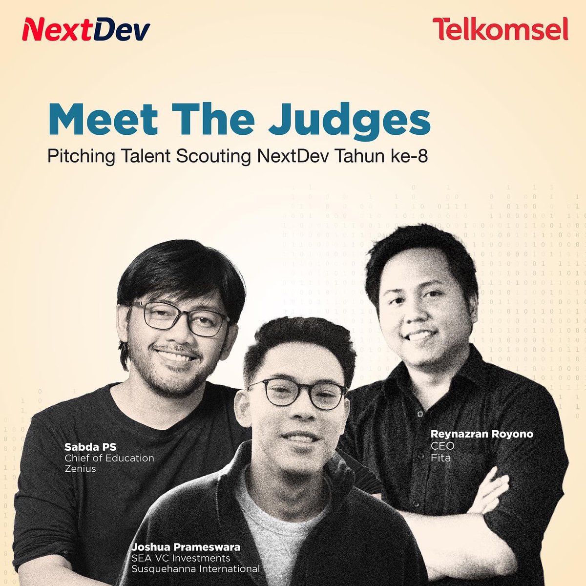 NextDev_id's tweet image. Saksikan kembali keseruan Pitching NextDev Talent Scouting di youtube.com/watch?v=csQKZf…

#NextDev #SustainBeyondExpectation #PitchingStartup #TalentScouting