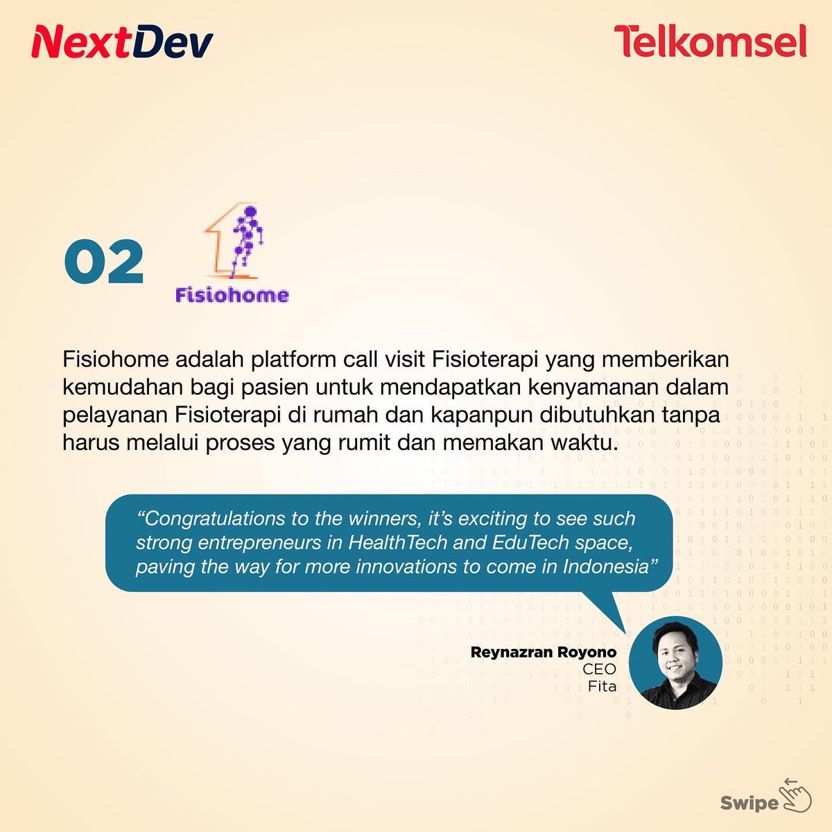 NextDev_id's tweet image. Saksikan kembali keseruan Pitching NextDev Talent Scouting di youtube.com/watch?v=csQKZf…

#NextDev #SustainBeyondExpectation #PitchingStartup #TalentScouting