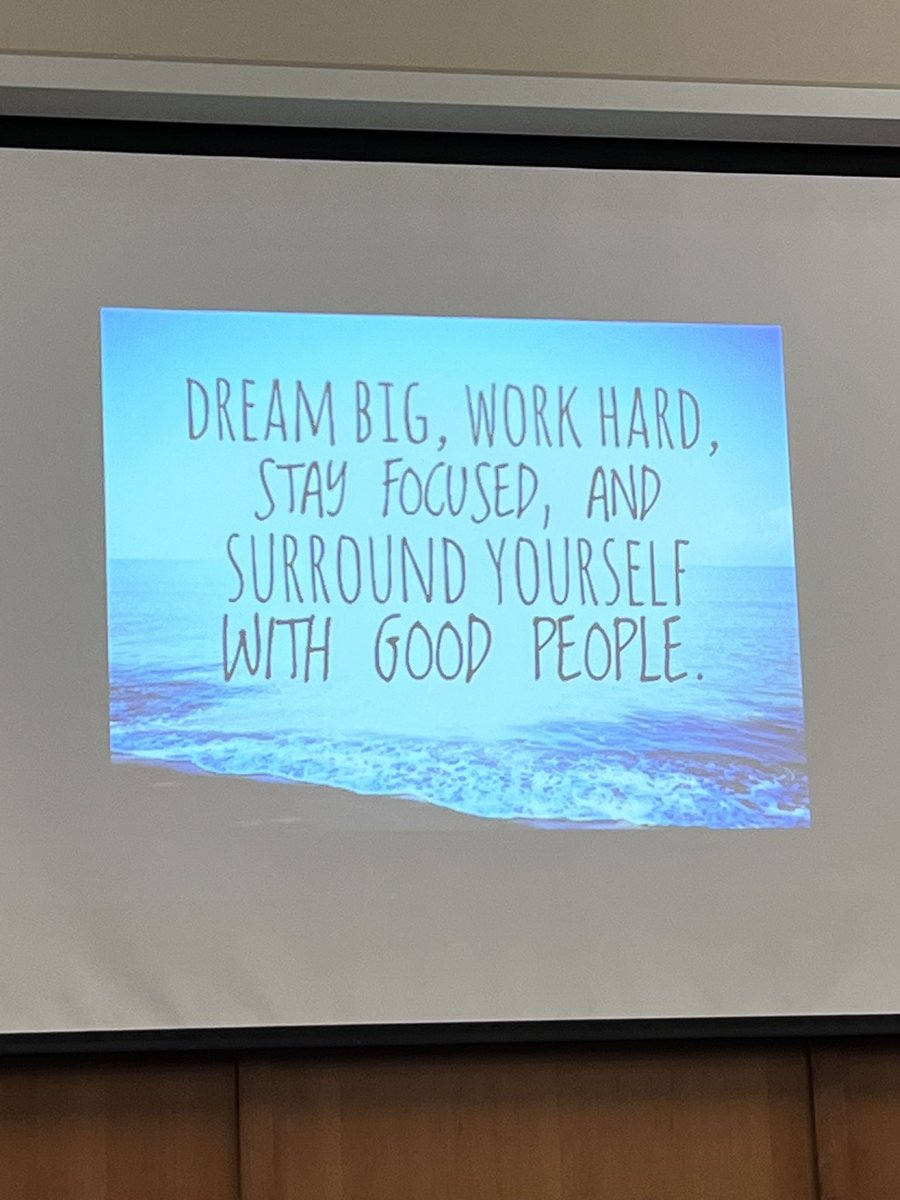 Thank you <a href="/anniecorleyhand/">Annie Corley-Hand</a> for an inspiring start to our day! #ECS2022