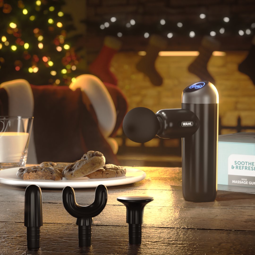 Unwind during the Christmas break with the WAHL Cordless Mini Massager Gun. SAVE 20% now and use it anytime, anywhere, to target stress and tension. bit.ly/3FxRIdH
