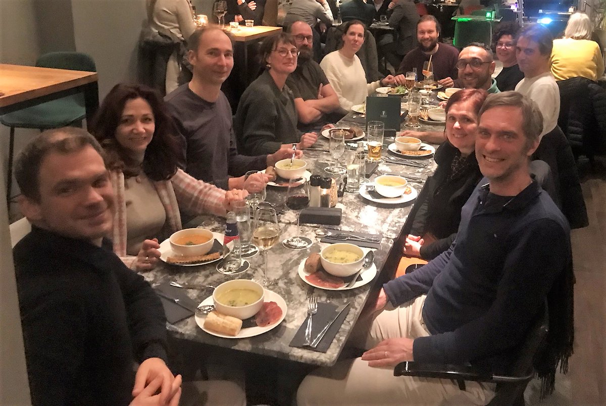 chavarro_diana's tweet photo. First #f2f progress meeting of the @esa #CCI vegetation project hosted by @christiaan_tol @FacultyITC. Nice to discuss the initial findings of the team led by @VITO_RS_ and the participation of consortium members and @CAlbergel on behalf of @esaclimate.   🌿🛰️  
#ECV, #LAI #FAPAR https://t.co/JsiWJY8igD