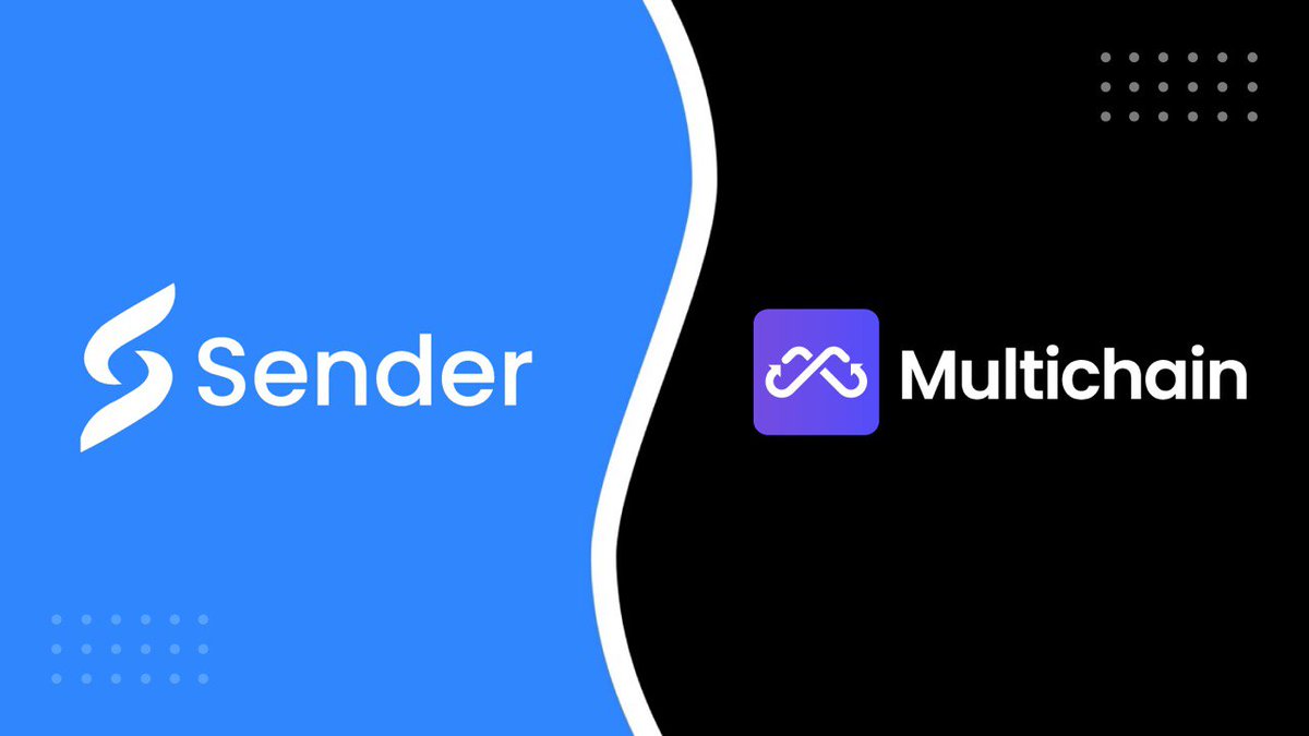 🐳 <a href="/MultichainOrg/">Multichain (Previously Anyswap)</a> has now partnered with <a href="/SenderWallet/">Senderwallet</a>, a non-custodial wallet on #NEAR    

🛷 Sender wallet is a popular gateway into the #NEAR ecosystem, and they are also excited to be partnering with #Multichain .

🔽 DETAILS:
multichain.org

#ERC20NEWS
