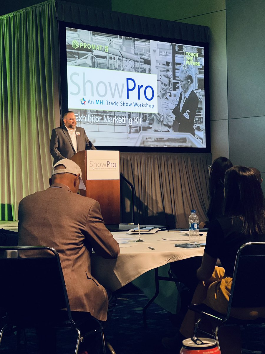 A fun few days in Chicago for #ShowPro representing <a href="/warerobotics/">Ware</a> - learned a lot, met some great people, and now have even more work to do. 

A huge thanks to <a href="/poweredbymhi/">MHI</a> for organizing such a great event. The countdown to #promat2023 is on!