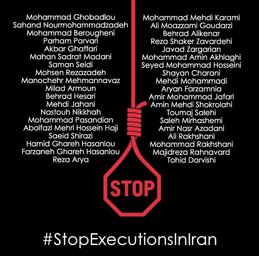 هزاران بار گفته شده که وقتی یکی از اطرافیانتان دستگیر یا حکم اعدام دارند اطلاع رسانی کنید که بتوان کاری برایش کرد. خانواده #محسن_شکاری اطلاع رسانی نکرده بودند. این لیست را حفظ کنید.

#مهسا_امینی