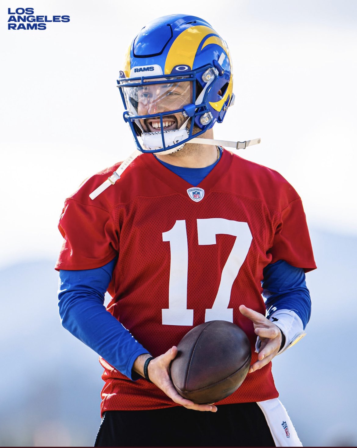 baker mayfield rams uniform