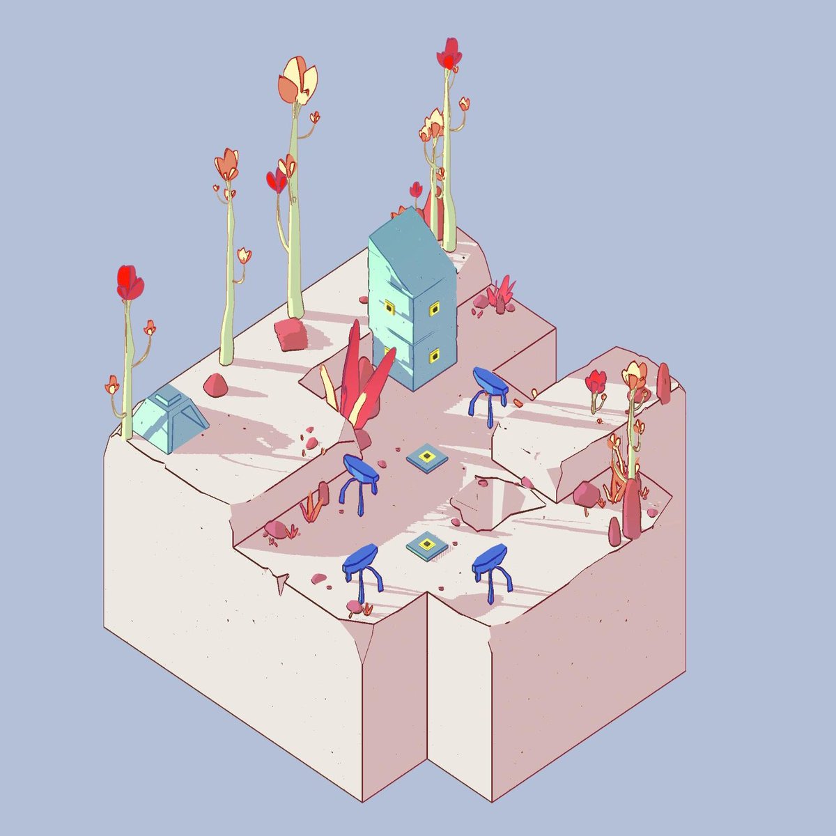 More shader explorations. #indiegame #indiedev #gamedev