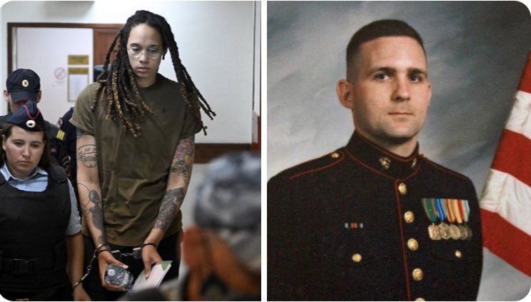 @nytimes Brittney Griner for an international Russian arms dealer, while one our of Marines is left behind. Seems legit.