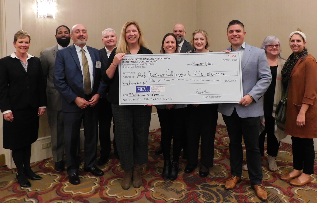 Art Resource Collaborative For Kids (ARCKBoston) (Group I) was one of this year's grant recipients for the Charitable Foundation's annual community grant. Their core mission is student-led arts education.