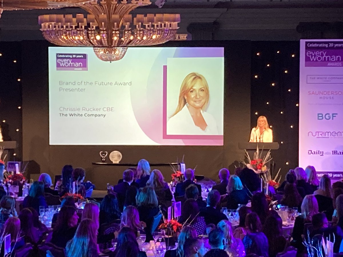 We are delighted to have the Founder of The White Company <a href="/thewhitecompany/">The White Company</a>
, and past Ambassador Award winner, Chrissie Rucker OBE to announce the winner