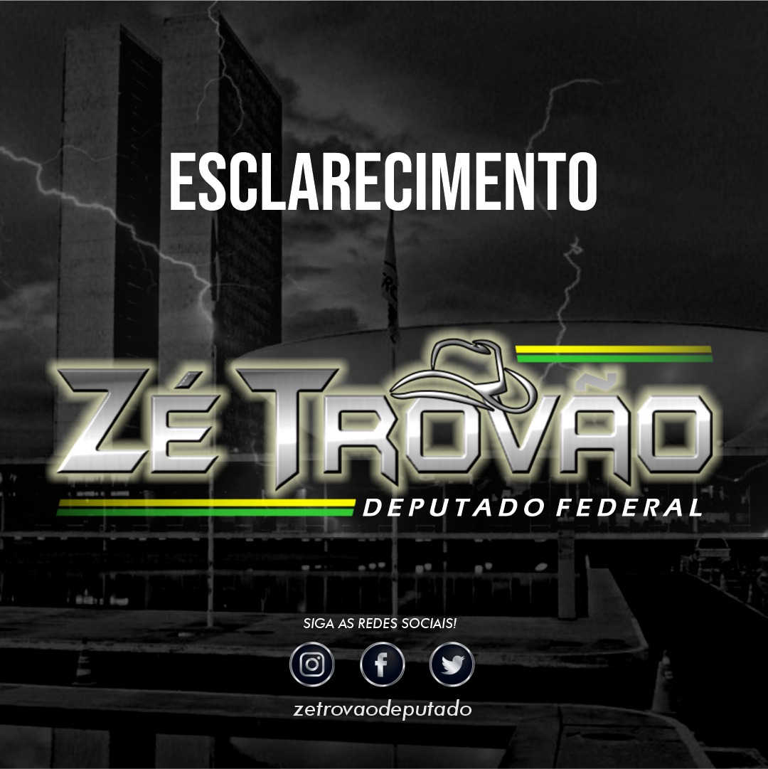 TrovaoDas's tweet photo. Bom dia, Zé Trovão por cá!

Venho através dessa mensagem fazer um esclarecimento a todos!

A vida é feita de momentos e escolhas, alguns deles bons e outros nem tantos, e as consequências precisam ser superadas.

https://t.co/hazQ6Q0zqd https://t.co/1G1FGcDuk1