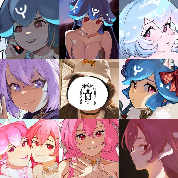 #artvsartist2022 oops it's all just two vtubers
(and okayu) 