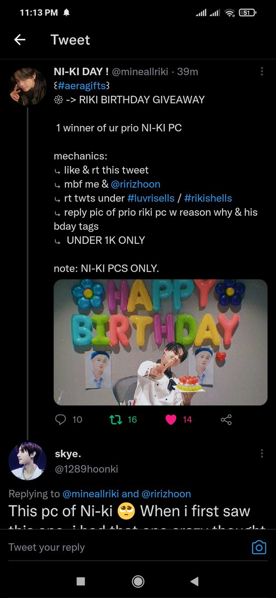 1289hoonki's tweet photo. @mineallriki @ririzhoon #luvrisells • #rikishells https://t.co/VpH9m8a2gS