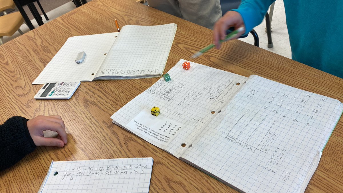 MrsVarvaresos's tweet photo. During our Data Management unit we are reviewing our mental math (multiplication) using 3 number cubes to find the product of our rolls. We are collecting 30 pieces of data and then organizing it in a relative frequency table and a stem and leaf plot. @BerriganSchool @OCDSB https://t.co/2aWkcds4X6
