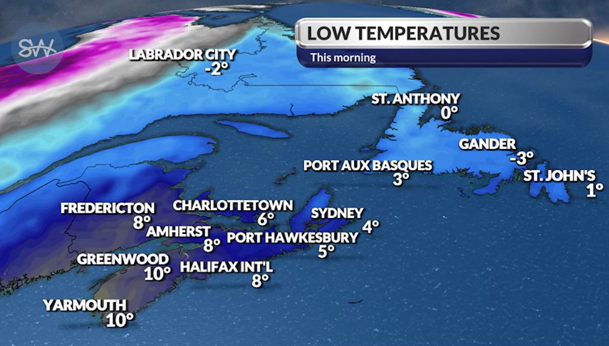 Journal Pioneer on Twitter "Atlantic regional weather forecast