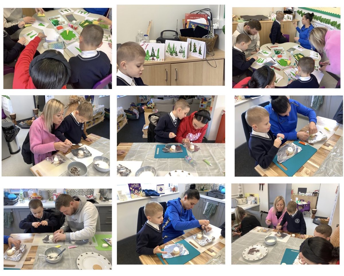 MonksdownHive's tweet photo. We had fun at stay and play today making printed Christmas tree cards and Melted snowmen biscuits.⁦@MonksdownMakes⁩ https://t.co/r2PGLPYpUv