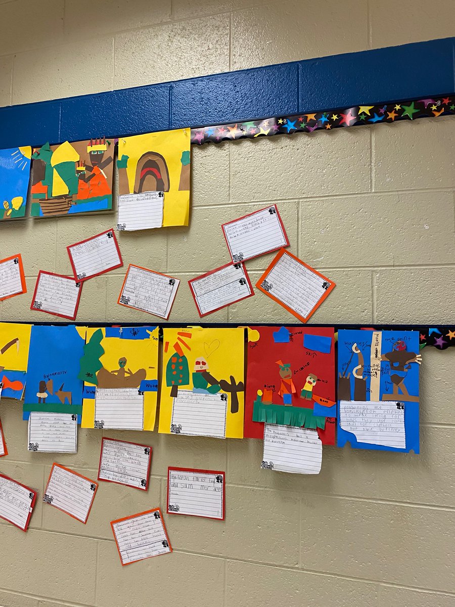 Second grade is learning about the Native Americans.  Students used their critical and creative thinking skills to show what they know about the Powhatan of the Eastern Woodlands.  Up next...  the Lakota of the Plains. <a href="/centreridgees/">Centre Ridge Rams</a>
