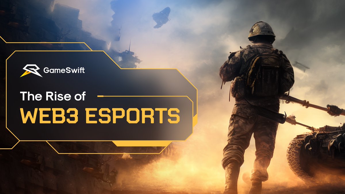 GameSwift_io's tweet photo. Decentralized #esports is on the rise! 🔥With new platforms and quality web3 games popping up, more and more esports companies have decided to invest in this sector.

Why is it great news for competitive gamers? What opportunities does it bring to the table?

Keep on reading👇
1/ https://t.co/yyigJsboA9