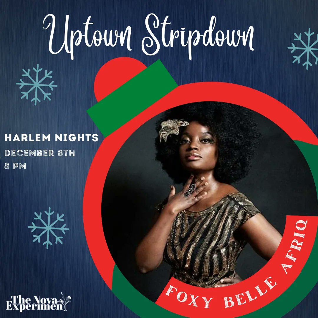 Tonight, we are <a href="/HarlemNightsBar/">Harlem Nights Bar</a> for UPTOWN STRIPDOWN! 8PM