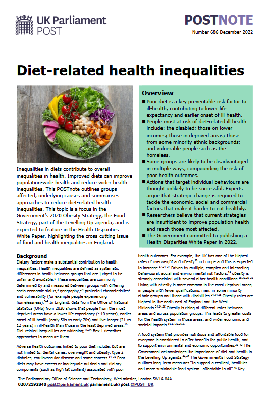 davidjbuck's tweet photo. Another concise miracle from @POST_UK, #diet-related #healthinequalities. Data, evidence, policy. https://t.co/lrGJu6Hv29 https://t.co/bf8hvij7cB