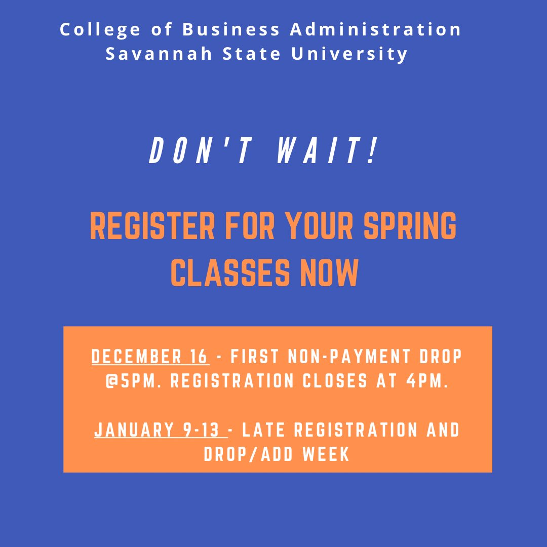 ssucoba's tweet photo. DON’T WAIT ! Register Today. https://t.co/udqK26Hvbb