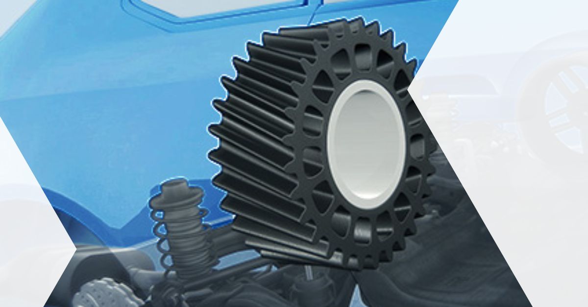 DSM_Materials's tweet photo. Often #gears in demanding applications are made from metal, but there is an increasing demand for plastic gears. 
During this #podcast 👉 https://t.co/7AizWwYCFh, Adnan Hasanovic, Technical Manager, discusses how to select #materials based on gear #application and more. https://t.co/NYbgIEtWKt