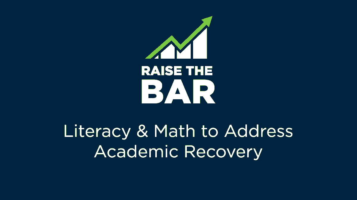 Today at 1:45 PM ET, join us for our third “Raise the Bar: Literacy &amp; Math Summit” session, where we'll hear from education experts about ways to increase support for students beyond the classroom. Watch live at us-ed.brandlive.com/raisethebarnon….