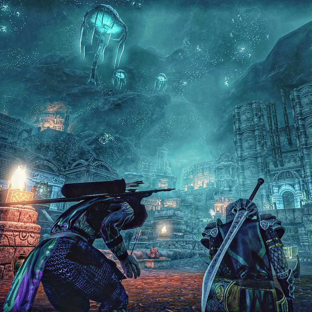 EndlichPlay's tweet photo. Das Wetter draußen ist genau wie auf diesem Bild ... Nebelig. Leider leuchtet es nirgends so 😜

#elderscrollsonline #eso #elderscrolls #endlichplay #ESOFam #highisles #esoglobalreveal #twitch #youtube #blackwood  #esoblackwood #mmorpg #skyrim #worldofwarcraft https://t.co/BdIzqaVgXU