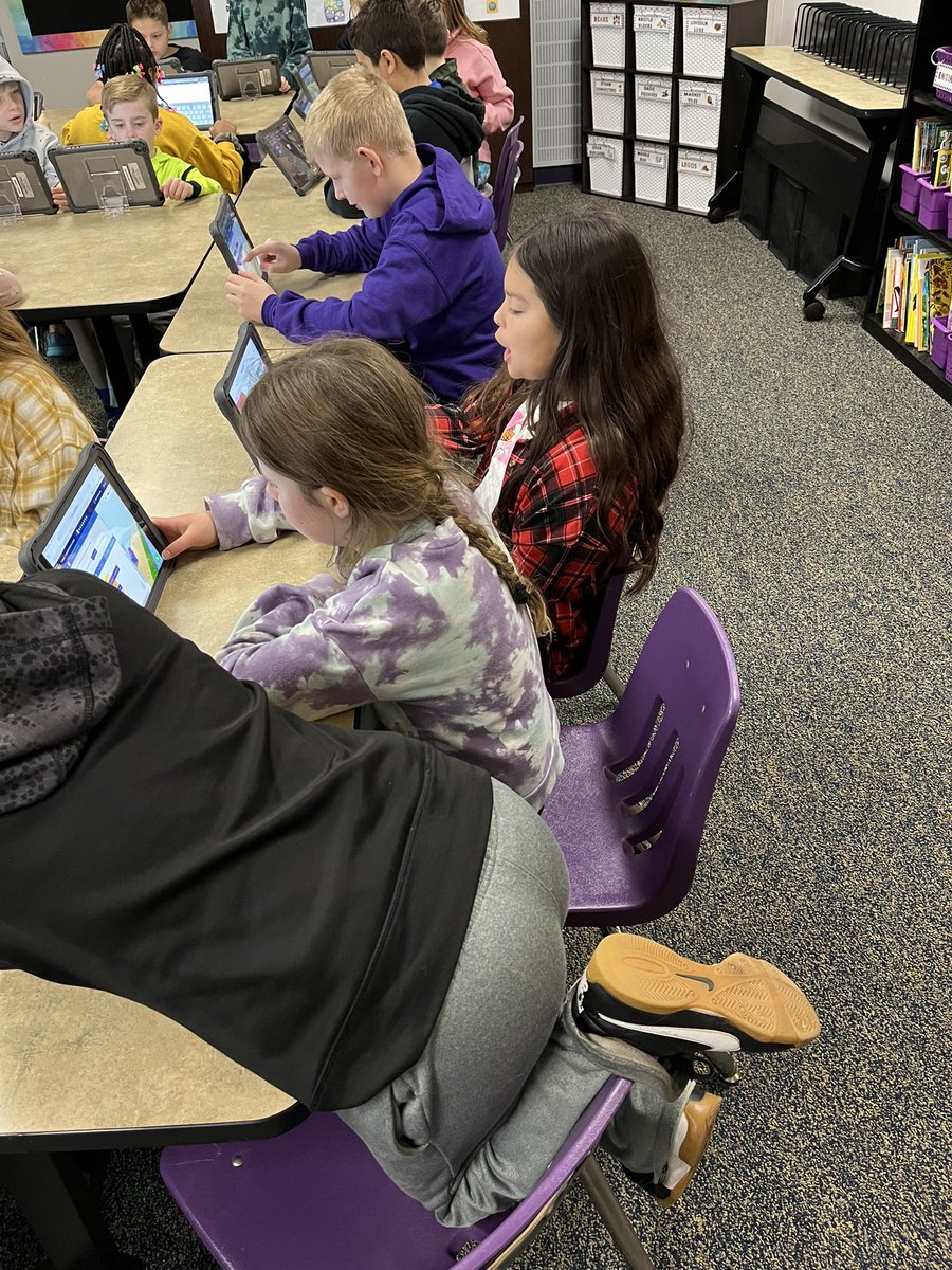MrsStilestech's tweet photo. So excited for #HourOfCode! All Belmont students will participate in coding during their technology time this week. #usd232 #BEBulldogs https://t.co/ppn3u7KT3w