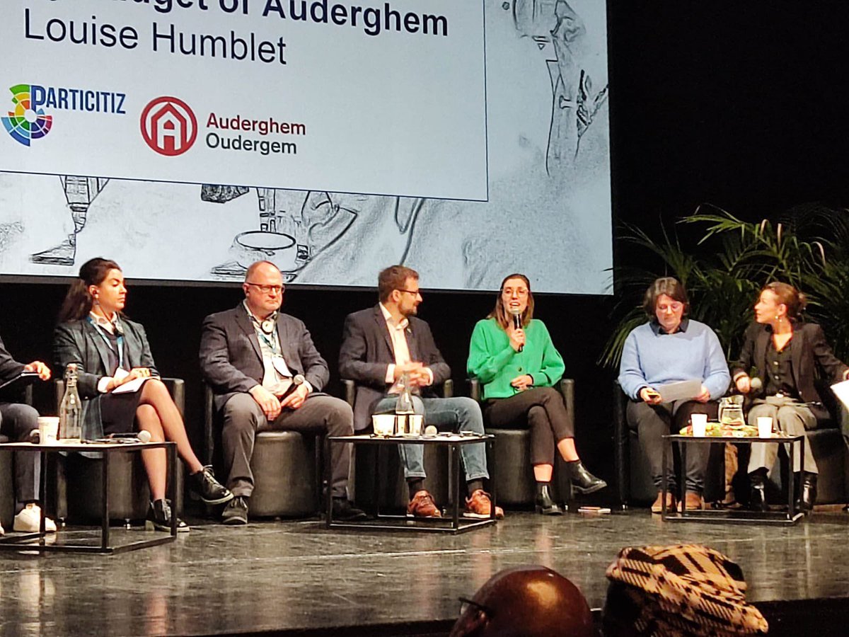 particitiz's tweet photo. Heureuse de présenter l’Assemblée des habitants d’Auderghem et son Budget Partagé aux côtés d’autres #budgetsparticipatifs du Brésil, Corée du Sud, Suisse, Asie centrale, Cameroun et de la France. Merci @oidpoidp pour l’invitation! https://t.co/tGOlNfi8EB