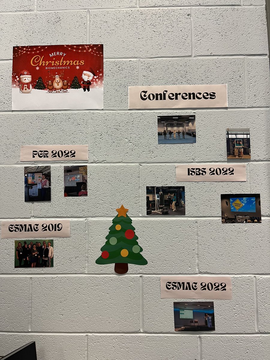 EmilyhmWharton's tweet photo. It’s beginning to look a lot like Christmas in the @LJMUSportSci biomechanics lab 🎄 https://t.co/otnKTsd3IR