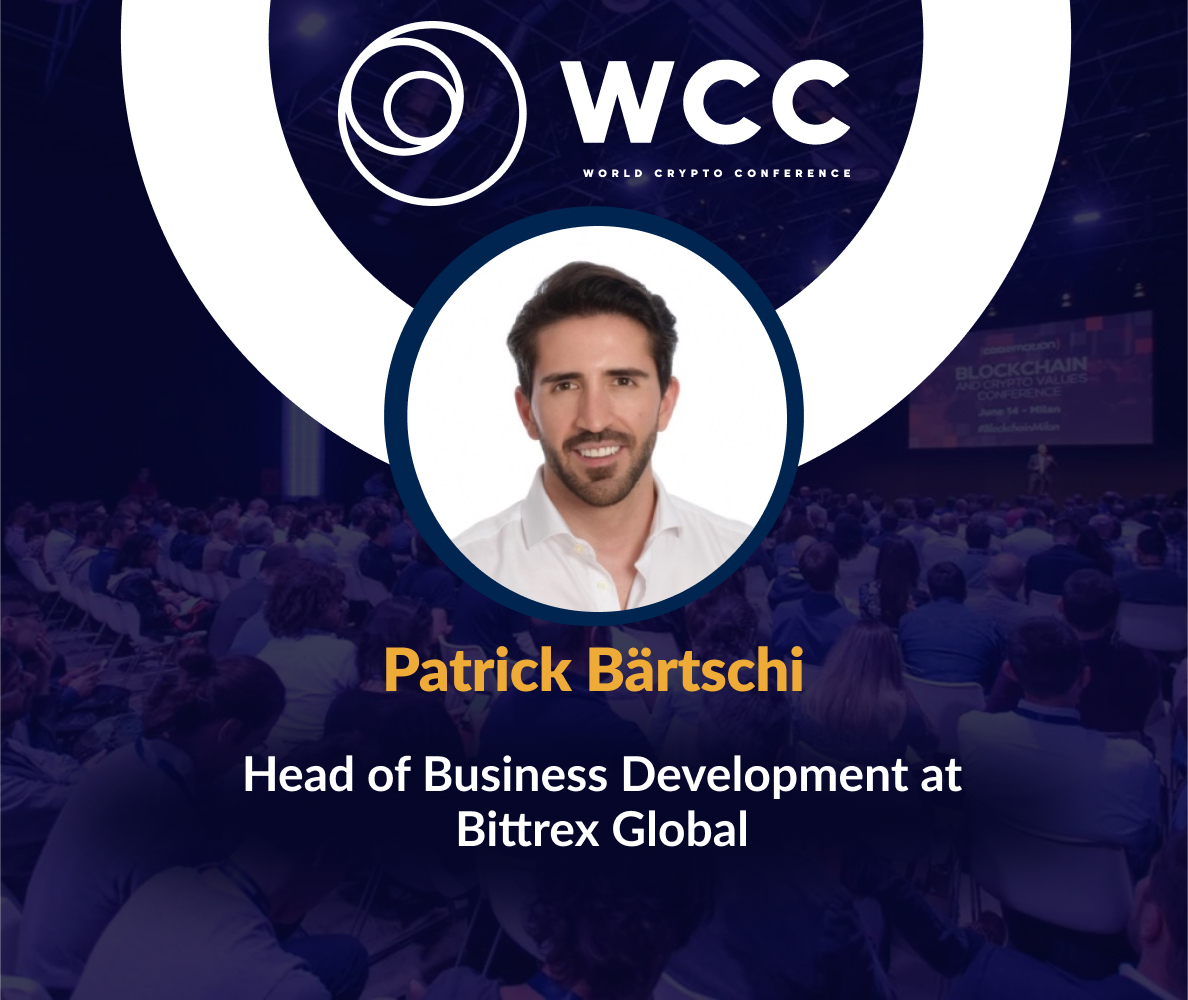 WorldCryptoC's tweet image. Welcome to WCC Patrick Bärtschi @bapatrick94!🥳

Patrick is the Head of Business Development at @BittrexGlobal. Previously, he held there the position of Director of Corporate Development.