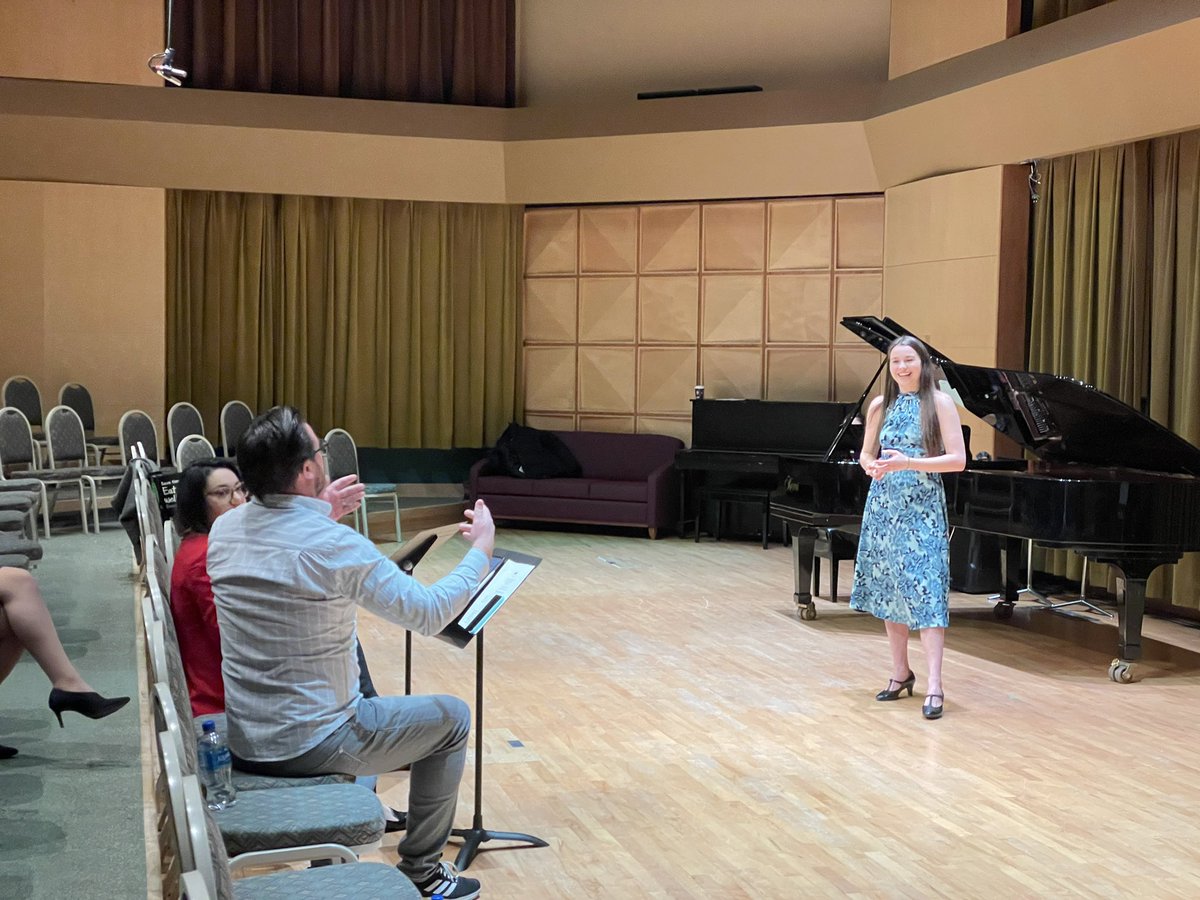 We are very fortunate to have @NSOonline’s Messiah soloists at the School of Music today!

A big thank you to Miriam Khalil, Danielle MacMillan, Adam Luther, and Phillip Addis for giving masterclasses to our voice students and the public. 👏🏻