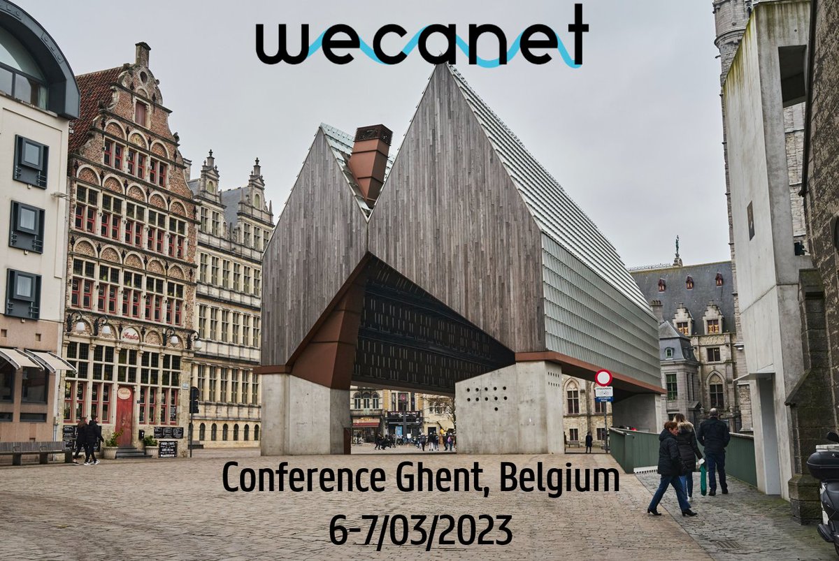 Join the final <a href="/wecanet/">WECANet COST Action CA17105</a> conference at Ghent, Belgium on 6-7/03/2023! For <a href="/COSTprogramme/">COST</a> participation funding submit your 1-page abstract by 13/01/2023. 
Local organizer: <a href="/peter_troch/">Peter Troch</a> from <a href="/ugent_fea/">Faculty of Engineering and Architecture UGent</a> 
Details on: wecanet.eu/conference-ghe…
 #waveenergy #renewableenergy