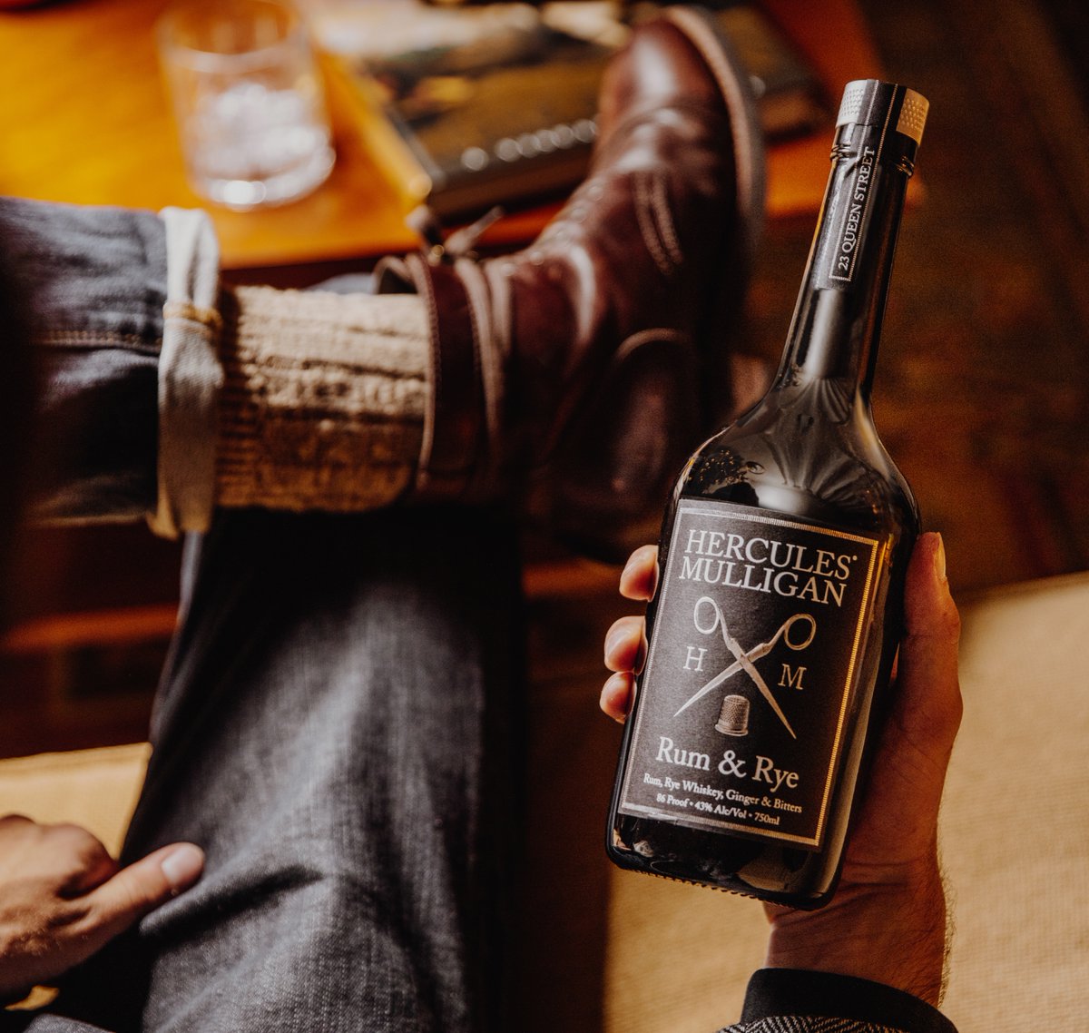 How do you drink HERCULES MULLIGAN Rum &amp; Rye? We certainly love it neat, and especially does great on the rocks. However, the liquid does really well with Club Soda in a High Ball, or consider using HM in a Mule, Hot Toddy, or an HM Irish coffee. Any other suggestions?