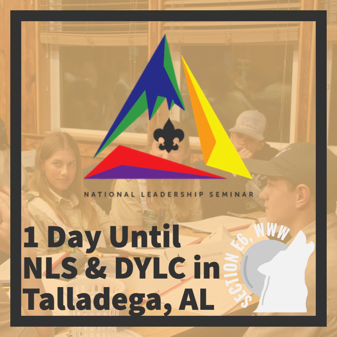 NLS/DYLC is at Shoccoo Springs Conference Center tomorrow with registration beginning at 6:00 PM CT!