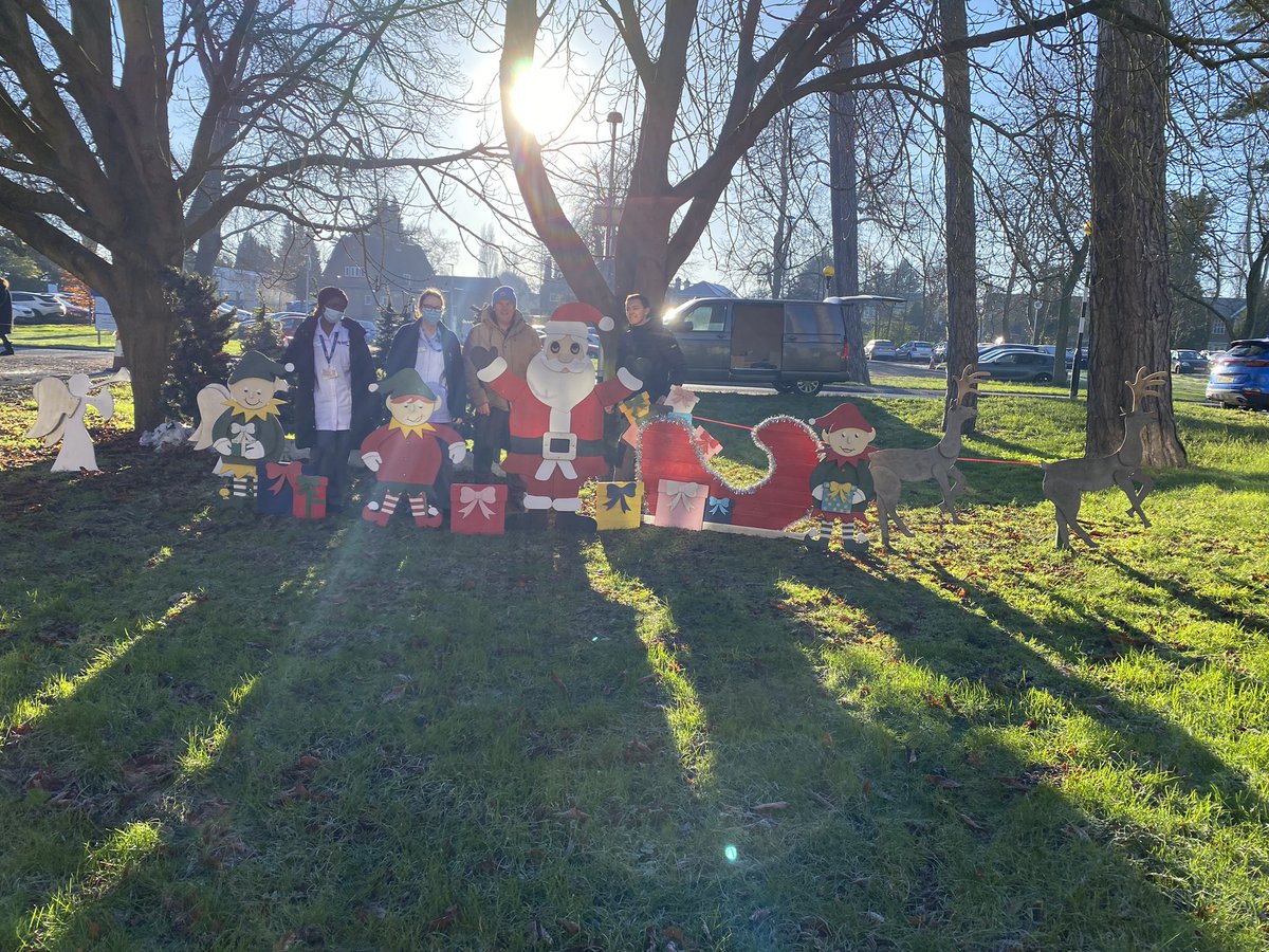 Thankyou Antone ltd. Another great Christmas display for our patients on ward 15 to look out the window at .
