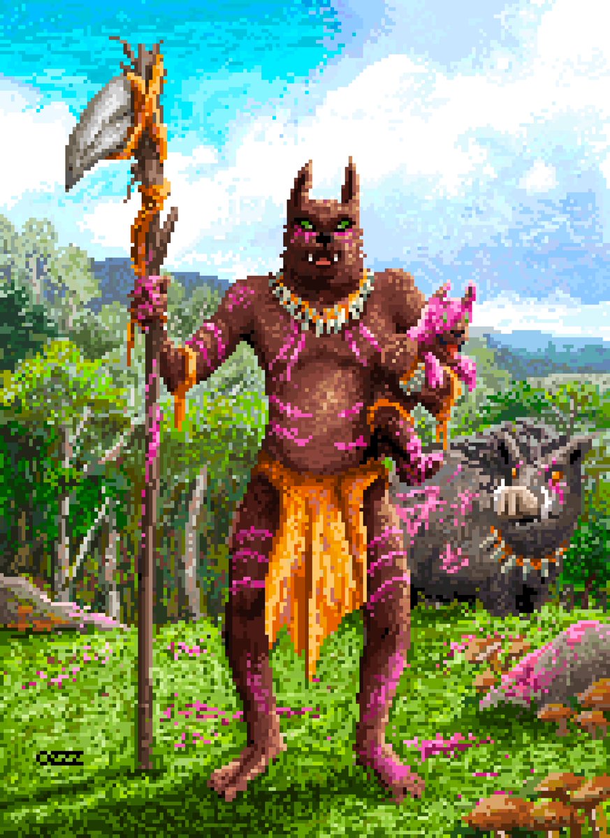 ozzzmabro's tweet photo. Portrait of father and son
168x231px

Session 4 reveal! Who'd imagine a @forgottenrunes  Beast visiting The Atelier😱 The Bugbear Chieftain and his son Garf❤️

Great weather, but holding the little beast for posing was tough hahah it went well in the end.

https://t.co/Bze44Vl9tn https://t.co/vQd8PIwh1x