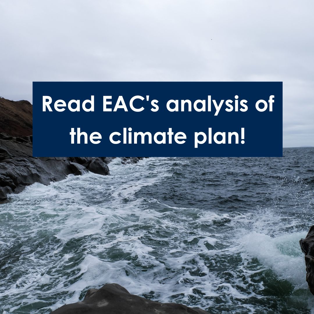 ICYMI: The provincial climate plan came out on Wednesday. It had 68 actions to guide Nova Scotia to a more sustainable and equitable future. Want the rundown on what’s good and what’s missing in the plan? Click the link below to read our detailed analysis! ecologyaction.ca/climate-plan