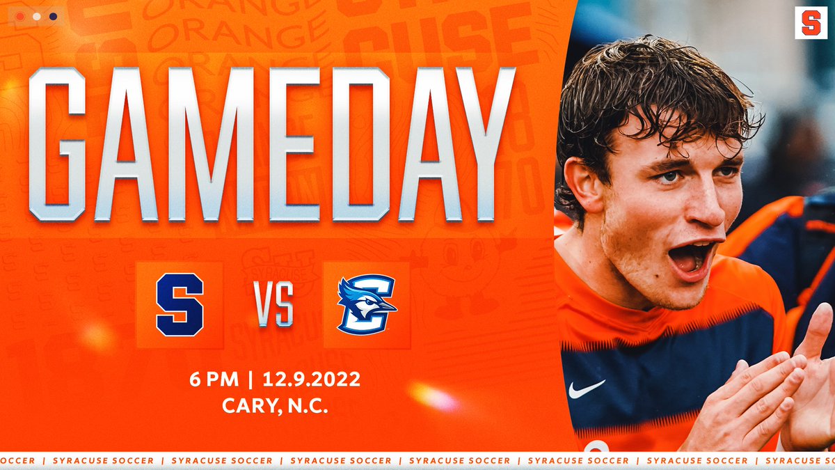 CuseMSOC's tweet image. The moment has finally arrived 🍊⚽️

🆚Creighton
⏰6 PM
📍College Cup in Cary, N.C.
📺ESPNU
💻es.pn/3Fdl3J8
📊bit.ly/3PajYGC

#DareToDream